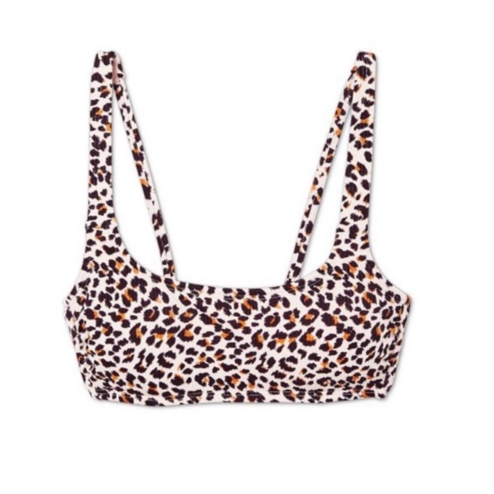 Pink and orange cheetah top